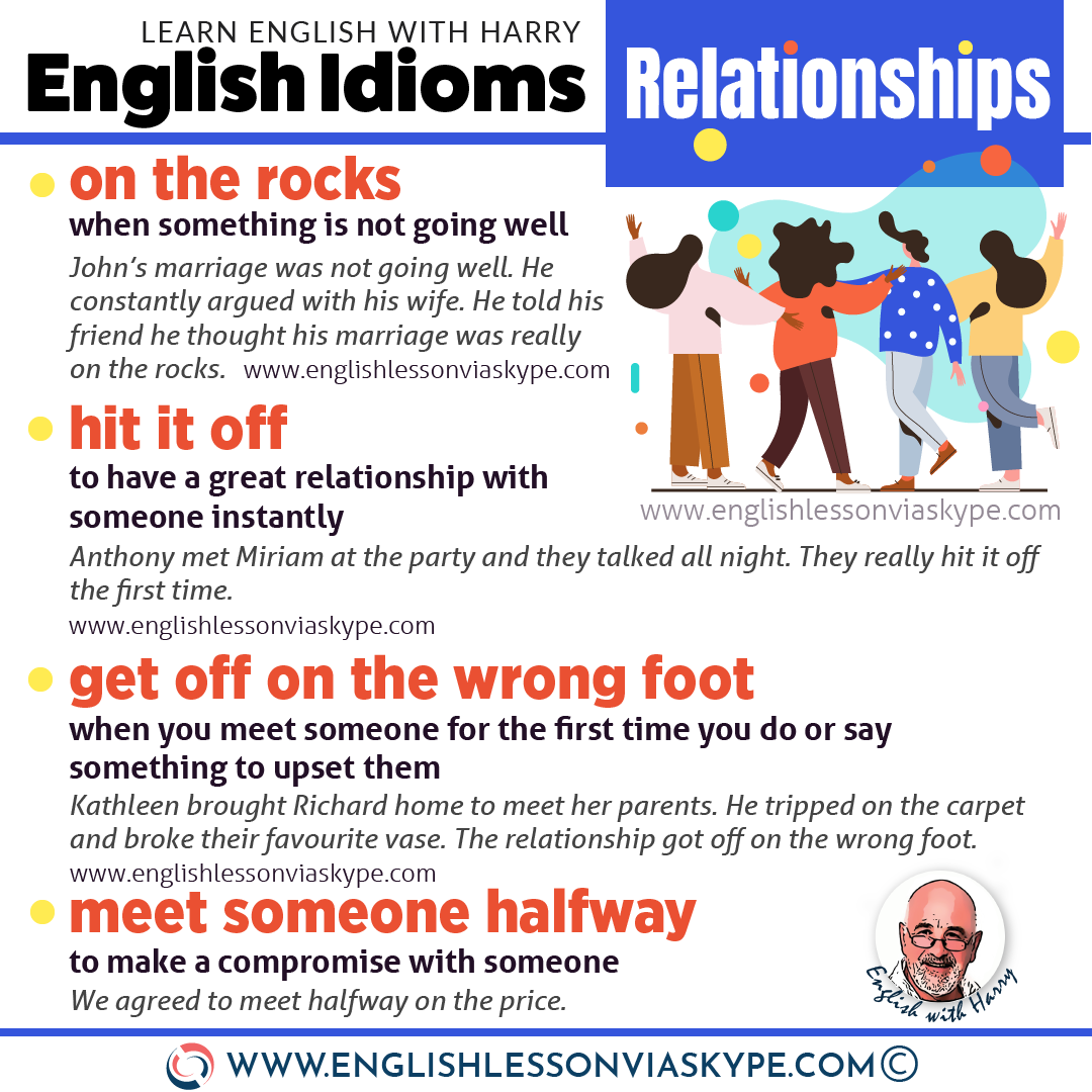 closed relationship meaning in english