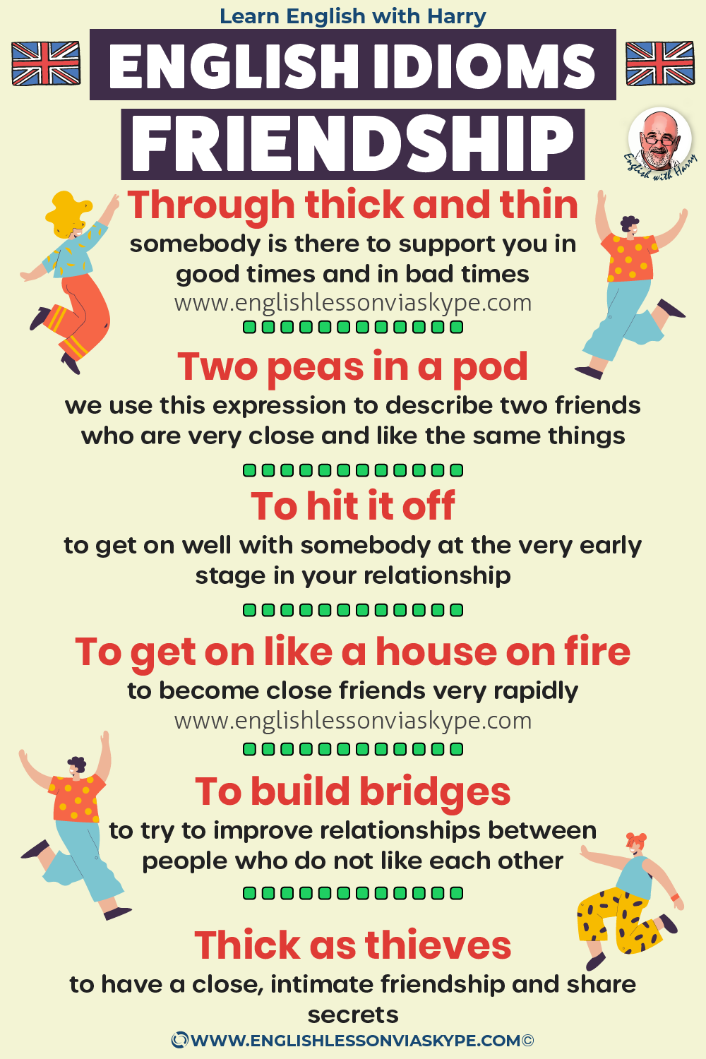 English Expressions About Friendship Learn English With Harry