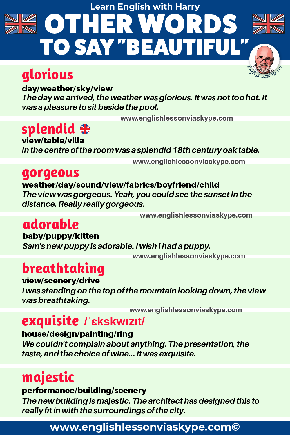 Synonym Words – Pretty, English Vocabulary Amiable Appealing Attractive  Beauteous Beautiful …