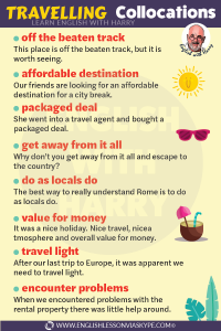 journey collocations