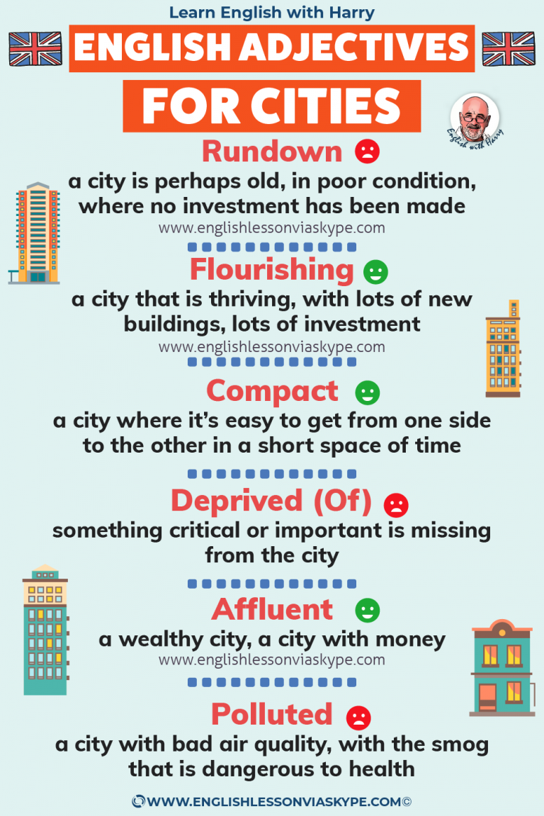 adjectives-for-describing-cities-learn-english-with-harry