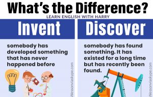 Difference between invent and discover. Discovery or invention? Study advanced English with online lessons over Zoom or Skype at www.englishlessonviaskype.com #learnenglish #englishlessons #EnglishTeacher #vocabulary