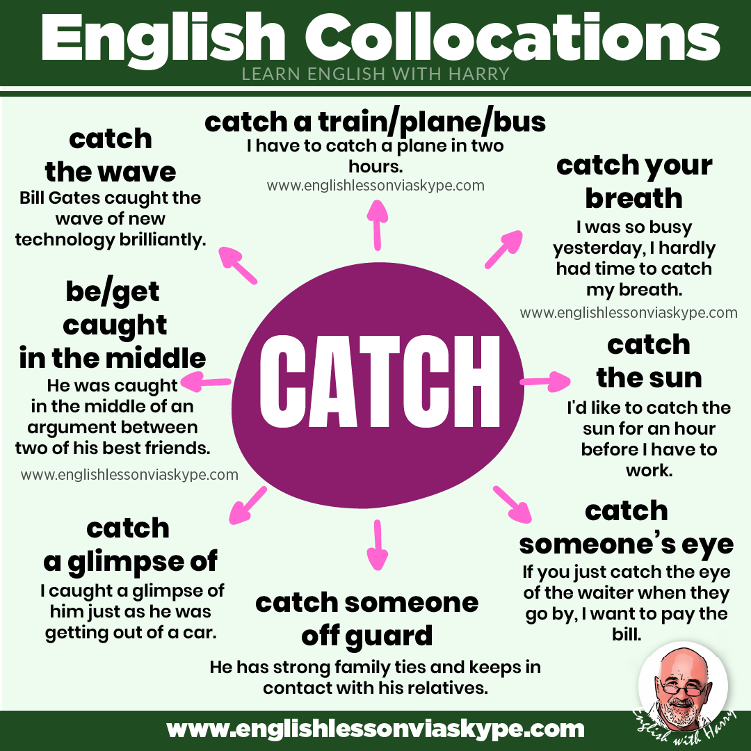 Useful English Expressions With Catch • Speak better English with Harry