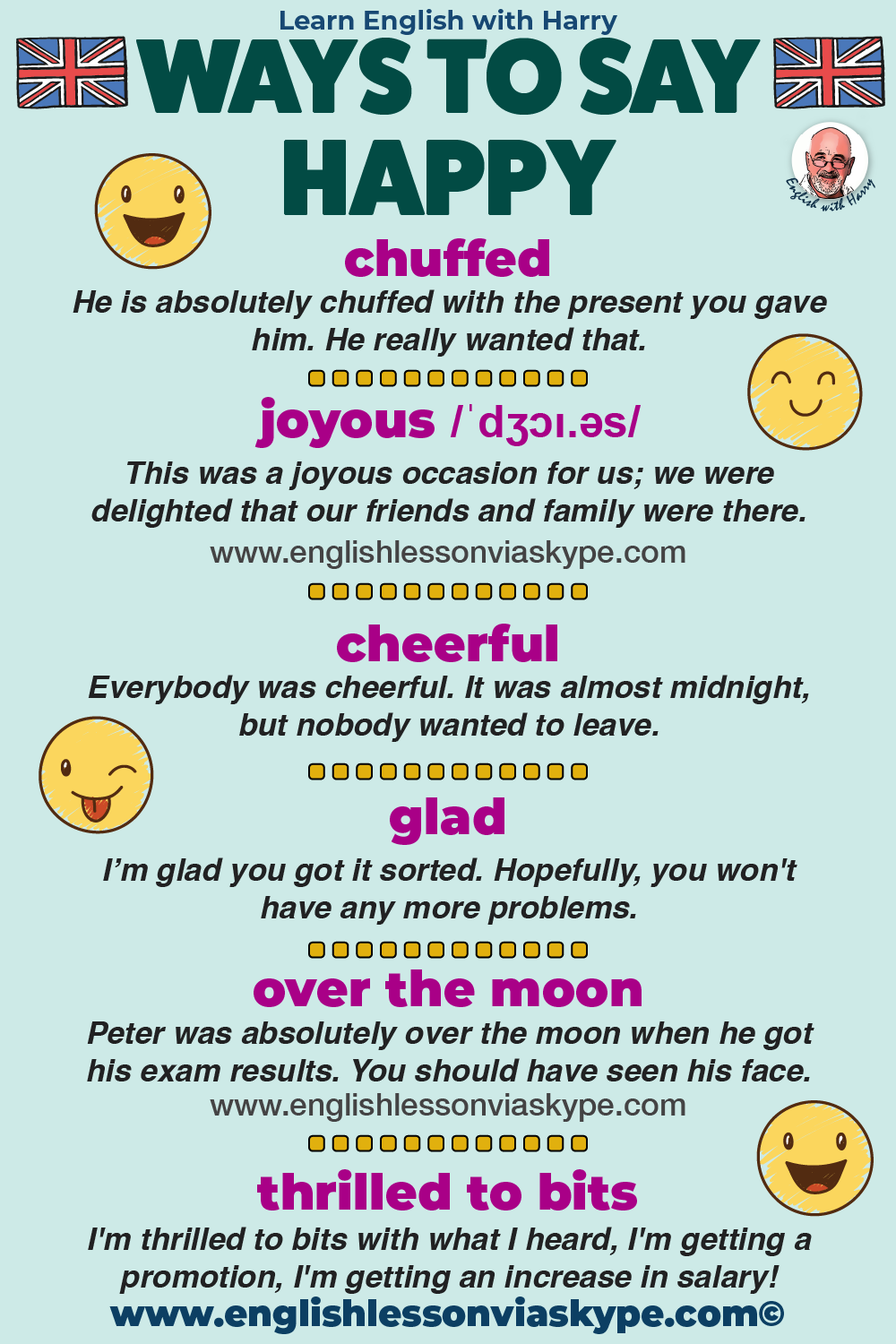 How To Say Happy In English Spoken English Lesson