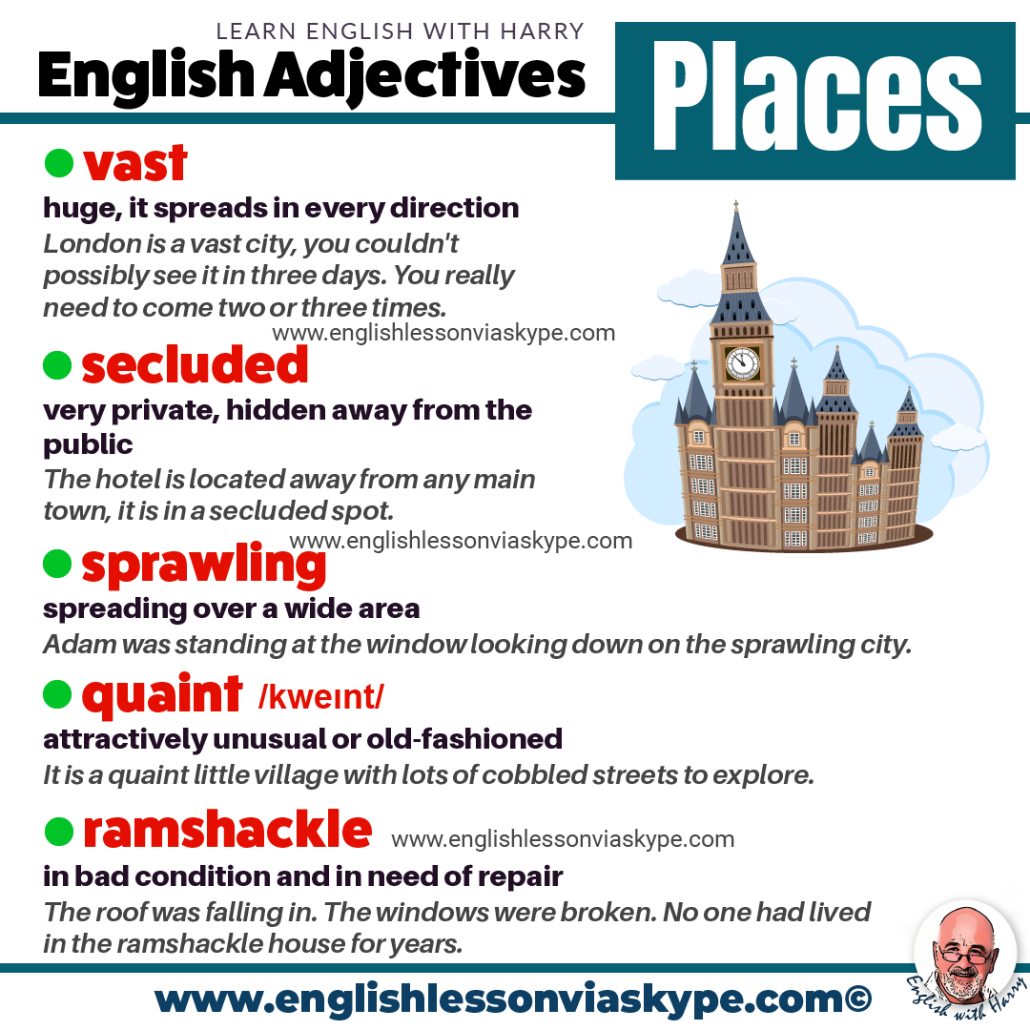 10-advanced-adjectives-to-describe-places-in-english