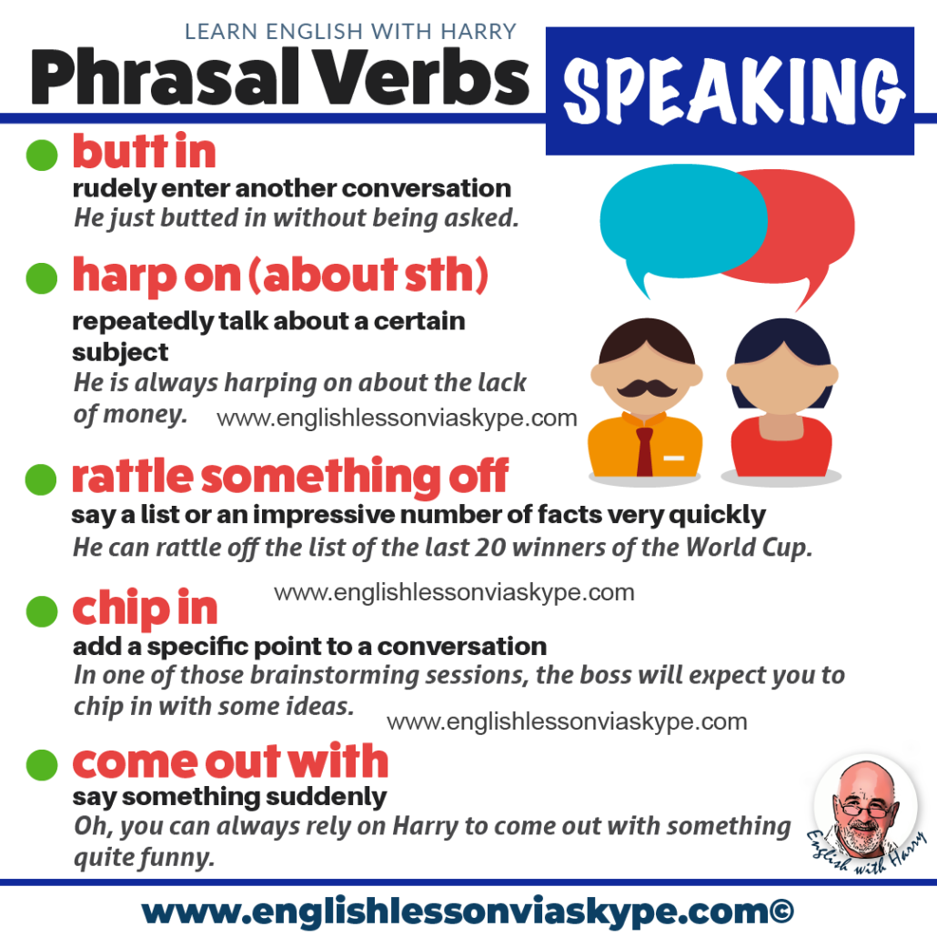 Speaking Phrasal Verbs For Better Communication